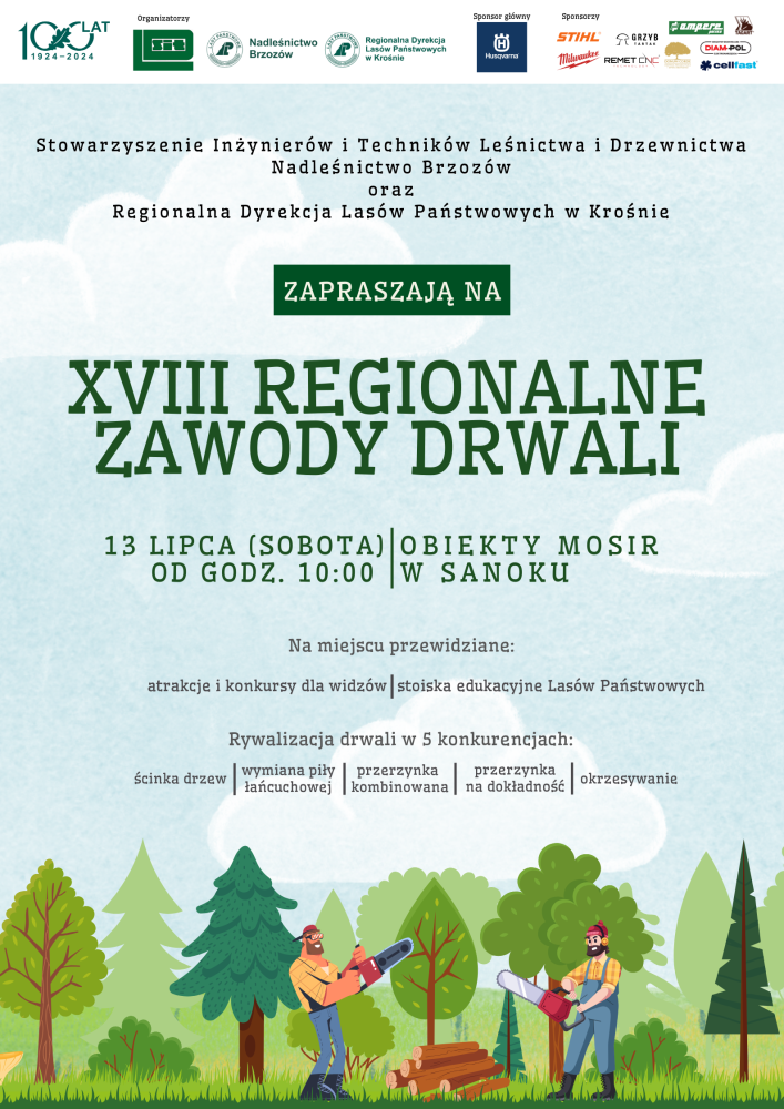 Plakat&#x20;Regionalnych&#x20;Zawodów&#x20;Drwali