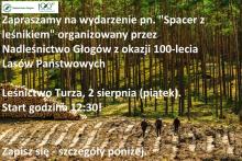 Wydarzenie edukacyjne – otwarte warsztaty edukacyjne pn. Spacer z leśnikiem.