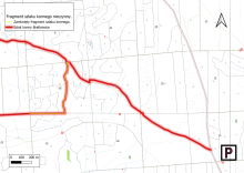 Fragment szlaku konnego nieczynny!