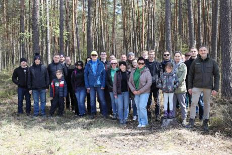Kontynuacja nowego kierunku edukacji leśnej w Nadleśnictwie Głogów – warsztaty terenowe z okazji Dnia Ziemi